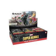 MTG Marvel Super Heroes Play Booster Display