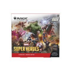 MTG Marvel Super Heroes Scene Box Heroes United