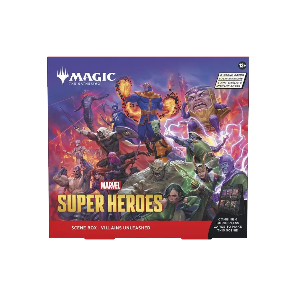 MTG Marvel Super Heroes Scene Box Villains Unleashed