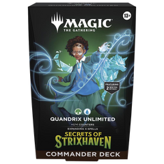 MTG Secrets of Strixhaven - Commander Deck - Quandrix Unlimited