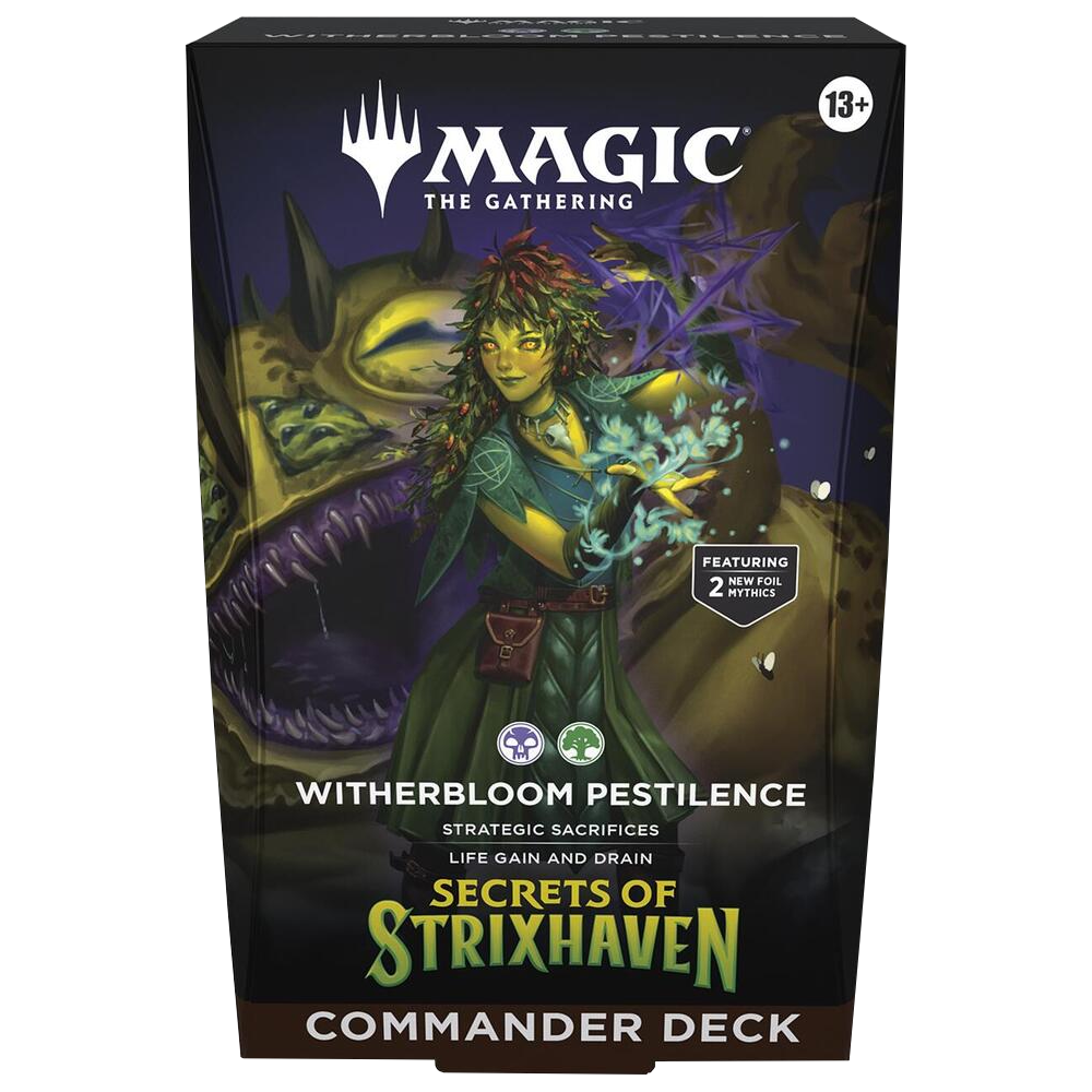 MTG Secrets of Strixhaven - Commander Deck - Witherbloom Pestilence (RELEASE DATE 04/24/2026)