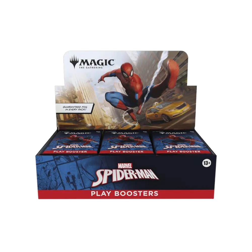 MTG Marvel's Spider-Man Play Booster Display RELEASE DATE 09/26/2025