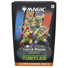 MTG Teenage Mutant Ninja Turtles Commander Deck Turtle Power! (RELEASE DATE 03/06/2026)