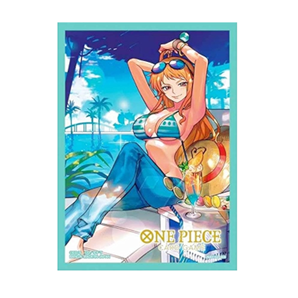 One Piece Card Game Official Sleeves Assortment 4-Nami (70-Pack)
