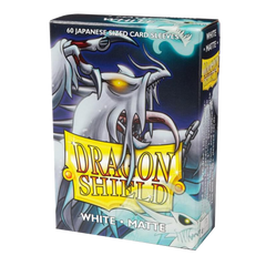 Dragon Shield Dual Matte white Japanese Size 60ct Card Sleeves
