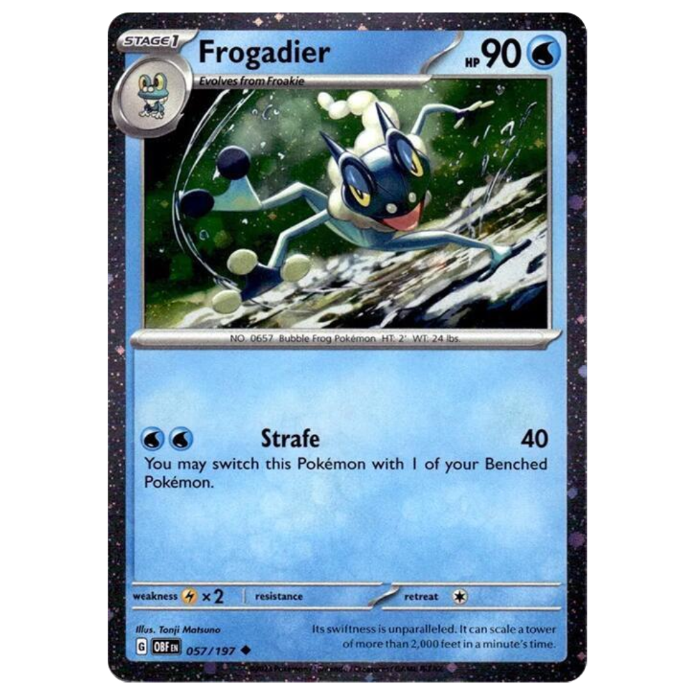 Frogadier 057/197 Cosmos Holo Promo Near Mint