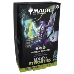 Magic The Gathering Edge of Eternities Commander Deck - World Shaper (Release Date 08/01/2025)