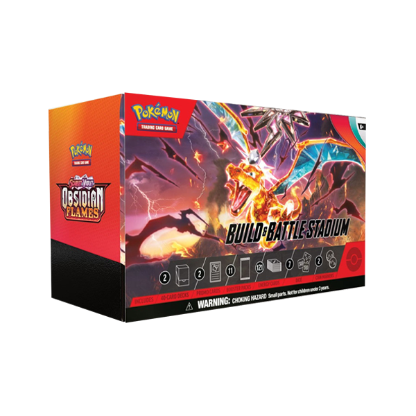 Pokemon Obsidian Flames Build & Battle Stadium RELEASE DATE 8/25