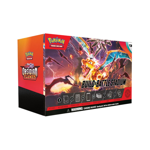 Pokemon Obsidian Flames Build & Battle Stadium RELEASE DATE 8/25