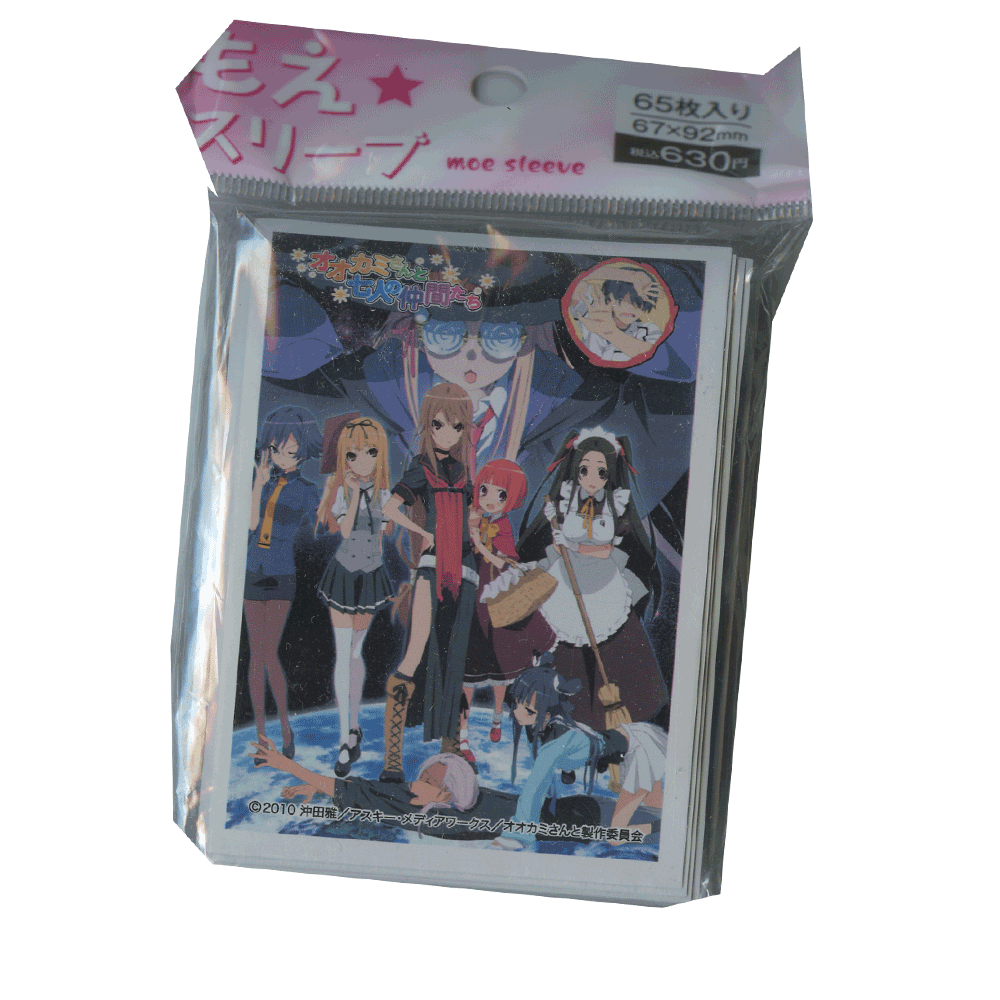 Max Protection Moe Sleeves Okamisan and Her Seven Companions Standard Size 65 ct