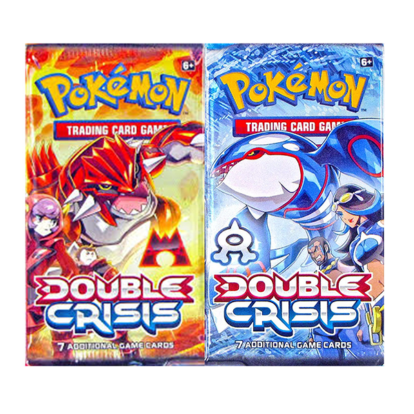 Pokemon Double Crisis Booster Pack Magma & Aqua Set of 2