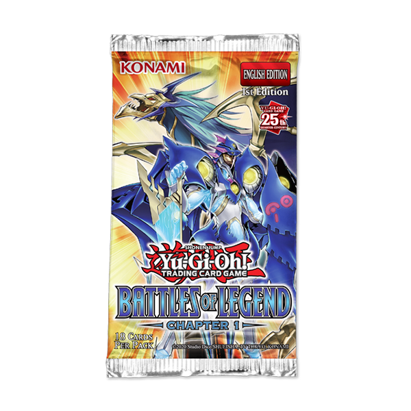 YuGiOh Battles of Legend Chapter 1 Booster Pack