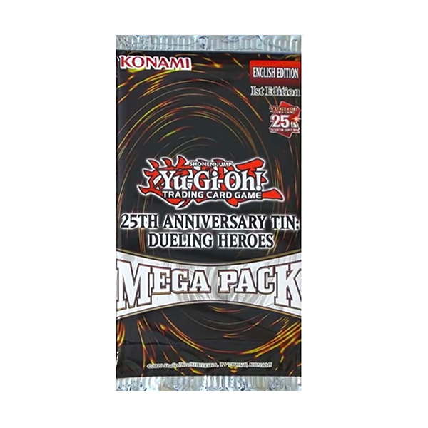 YuGiOh 25th Anniversary Tin Dueling Heroes Mega Pack