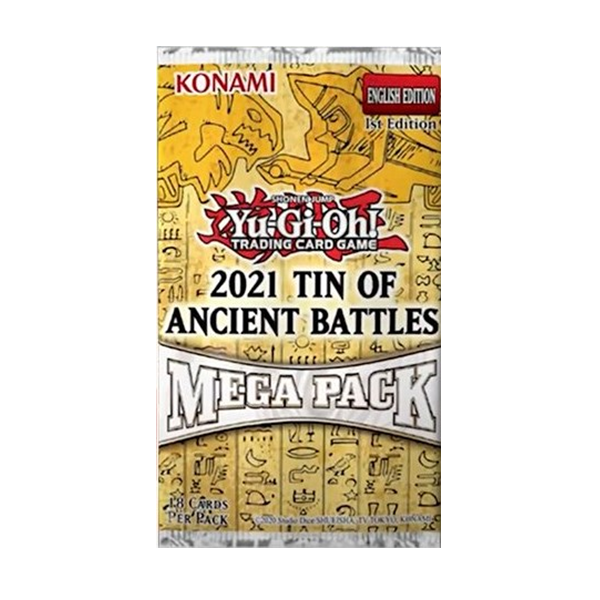 YuGiOh 2021 Tin of Ancient Battles Mega Pack