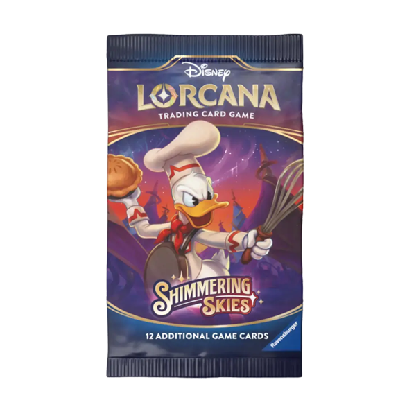 Disney Lorcana Shimmering Skies Booster Pack (Release Date 8/23/2024)