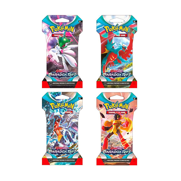 Paradox Rift Sleeved Booster Pack Art Bundle Set of Four