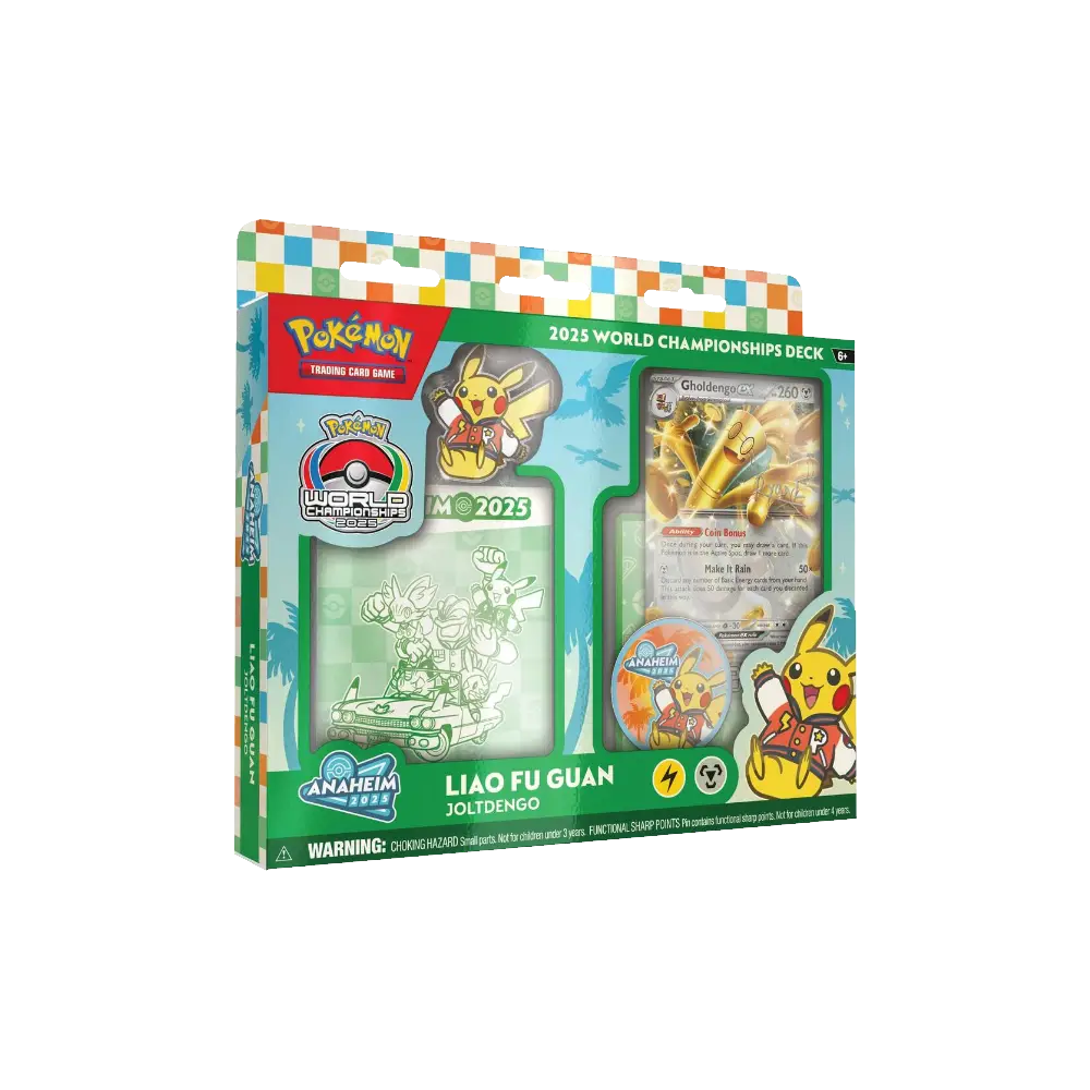 Pokemon 2025 World Championship Deck: Liao Fu Guan (Joltdengo)
