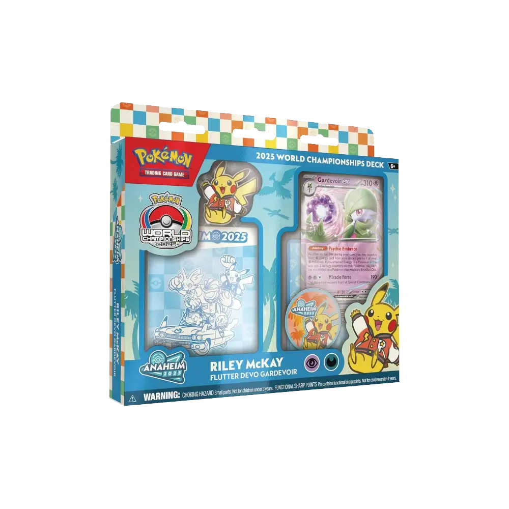 Pokemon 2025 World Championship Deck: Riley McKay (Flutter Devo Gardevoir)