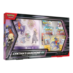Pokemon Cynthia's Garchomp ex Premium Collection RELEASE DATE 6/13/2025