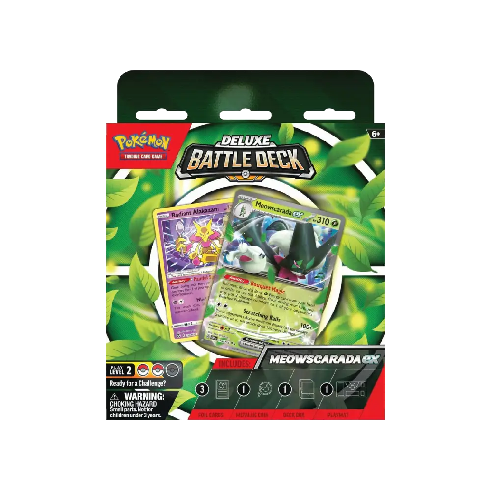 Pokemon Deluxe Battle Deck [Meowscarada ex]