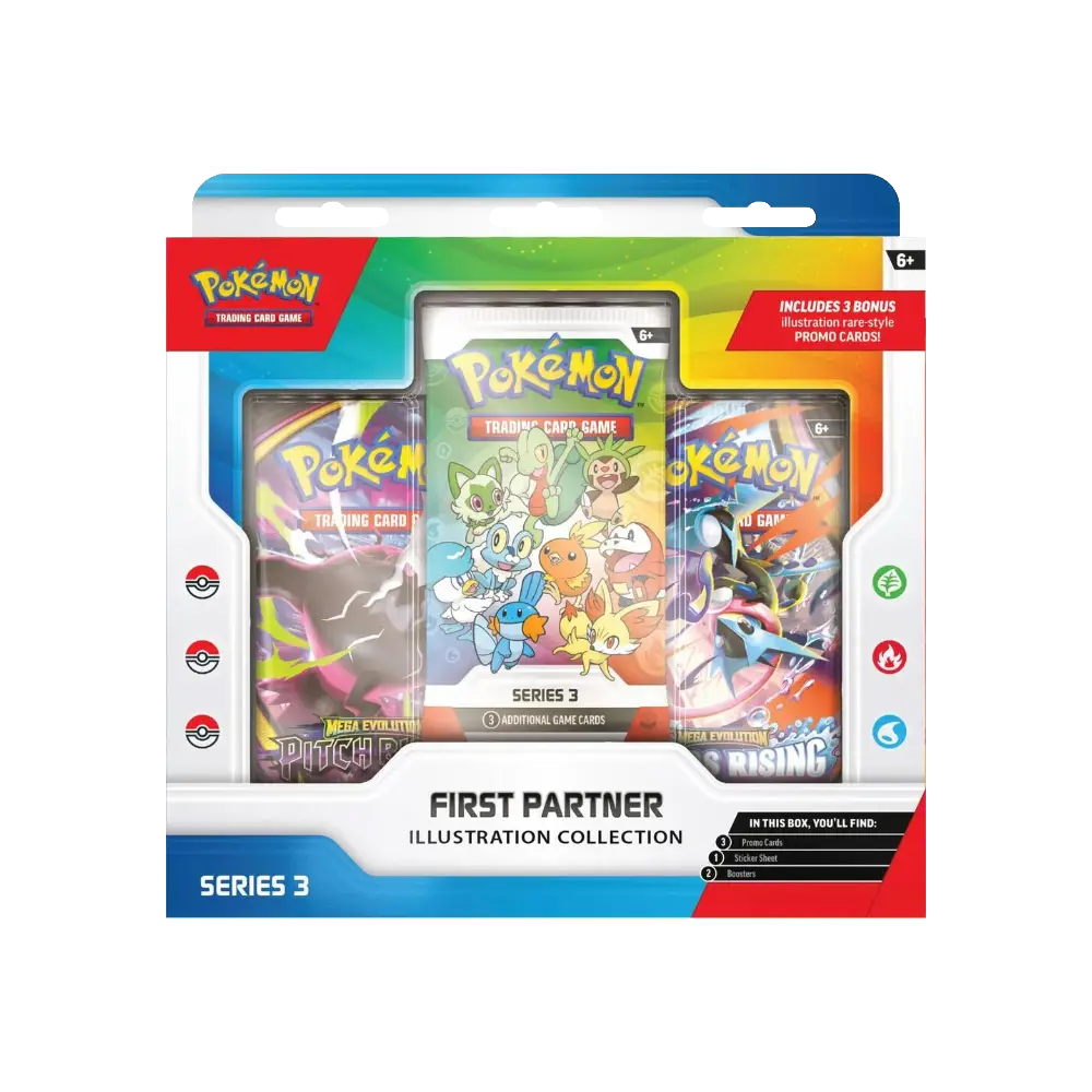 Pokemon First Partner Illustration Collection (Series 3) RELEASE DATE 8/07/2026