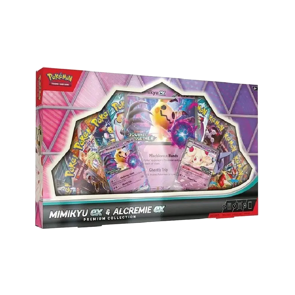 Pokemon Mimikyu ex & Alcremie ex Premium Collection