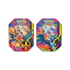 Pokemon Mega Charizard ex Tins SET OF 2