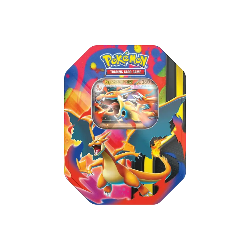 Pokemon Mega Charizard Tin (Mega Charizard Y)