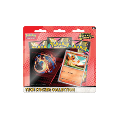 Pokemon Ascended Heroes Tech Sticker Collection Charmander RELEASE DATE 1/30/2026