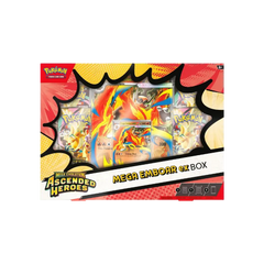 Pokemon Ascended Heroes Mega Emboar ex Box