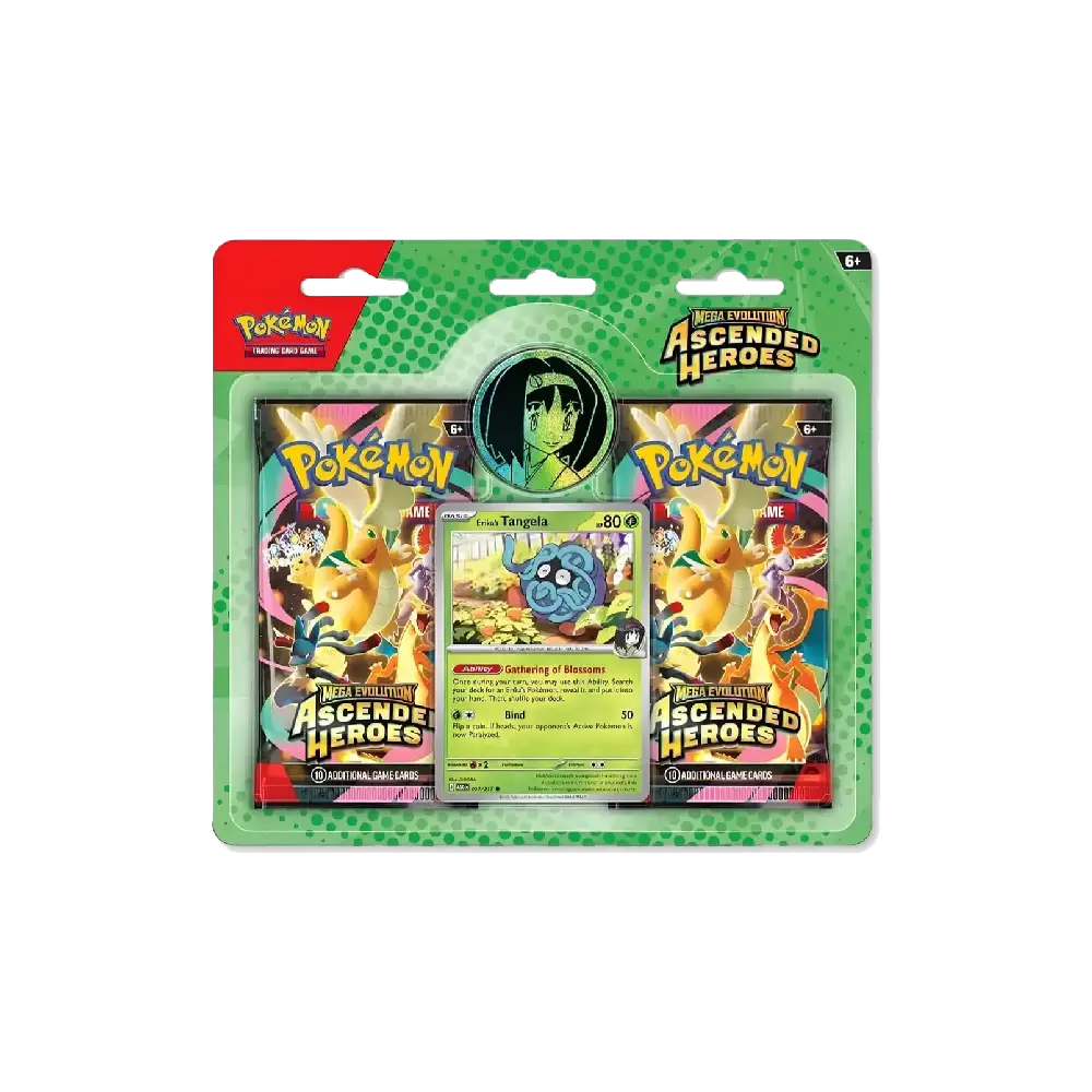 Pokemon Ascended Heroes Collection Erika RELEASE DATE 1/30/2026