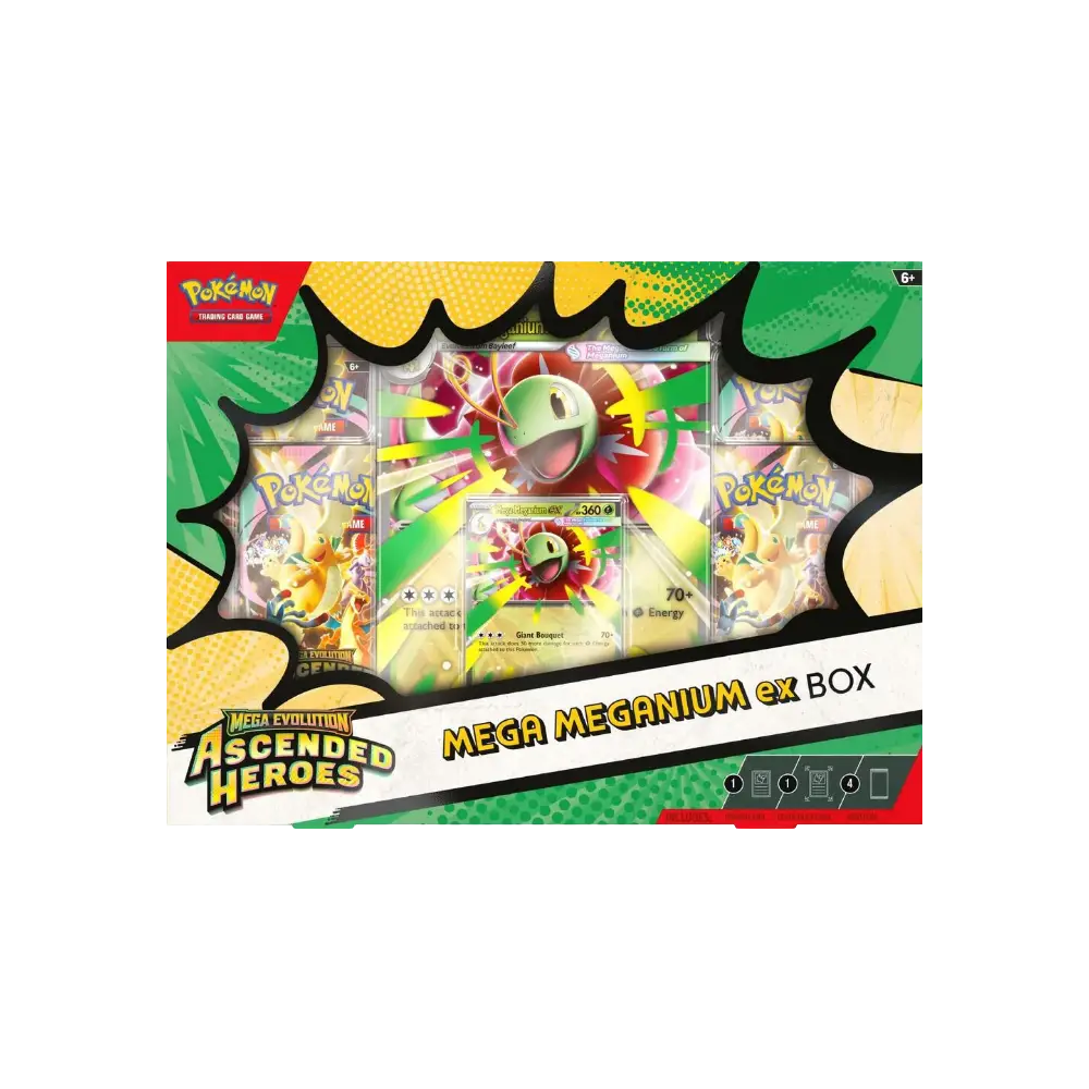 Pokemon Ascended Heroes Mega Meganium ex Box