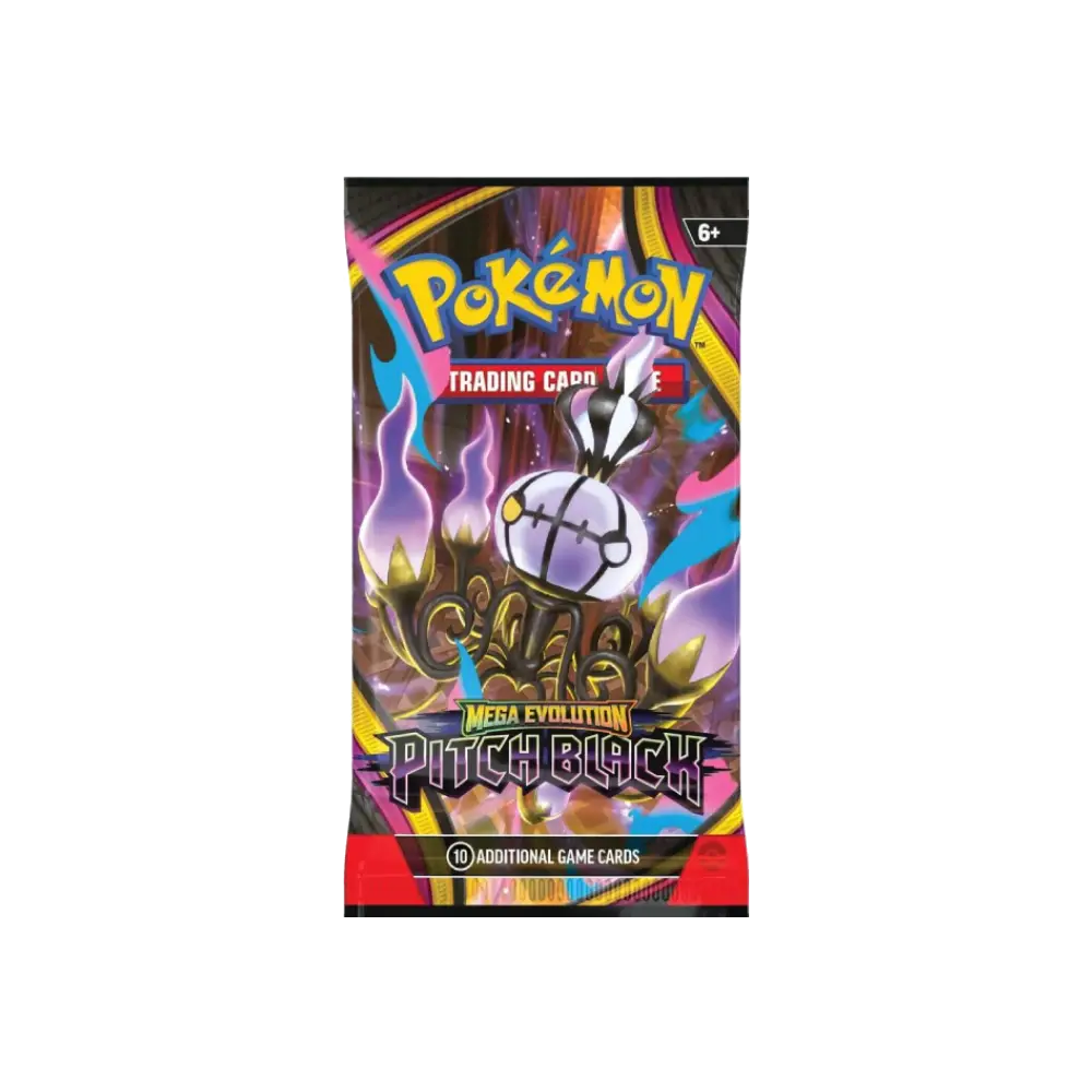 Pokemon Pitch Black Booster Pack RELEASE DATE 7/17/2026