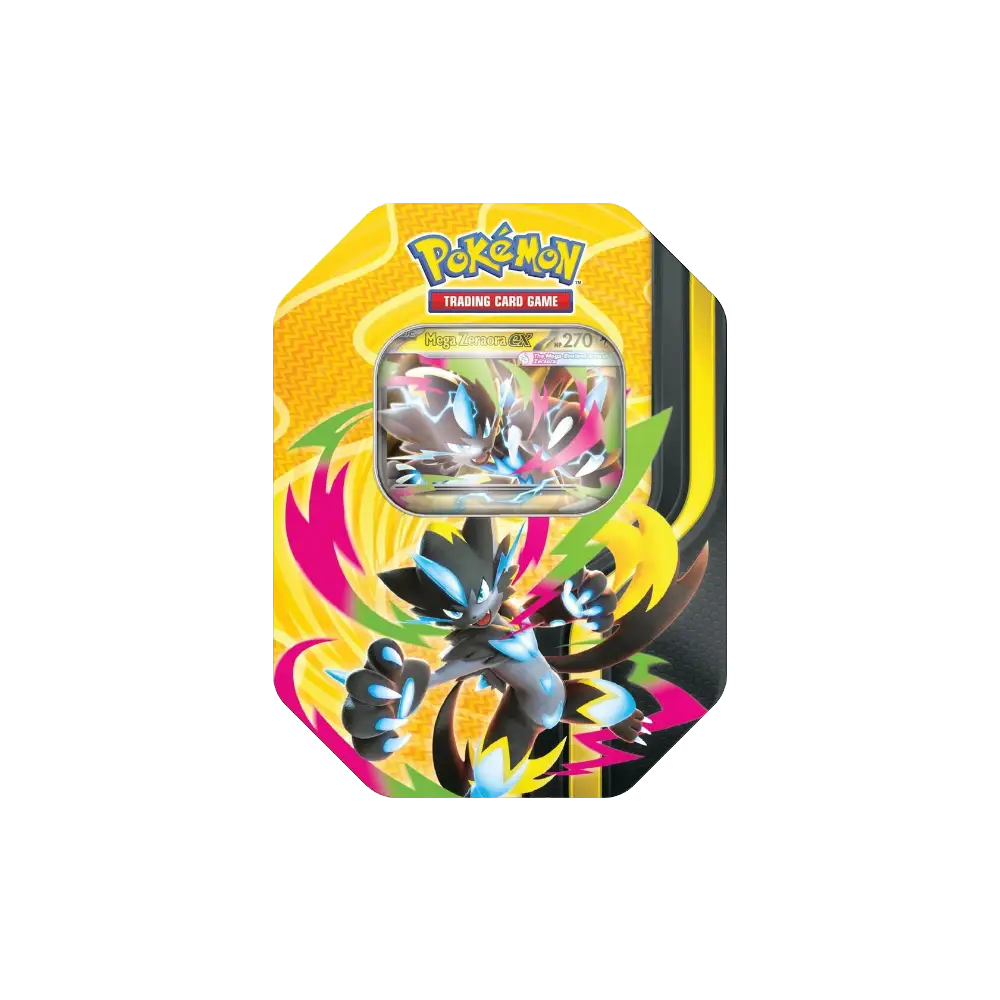 Pokemon Mega Forces Tin [Mega Zeraora ex]