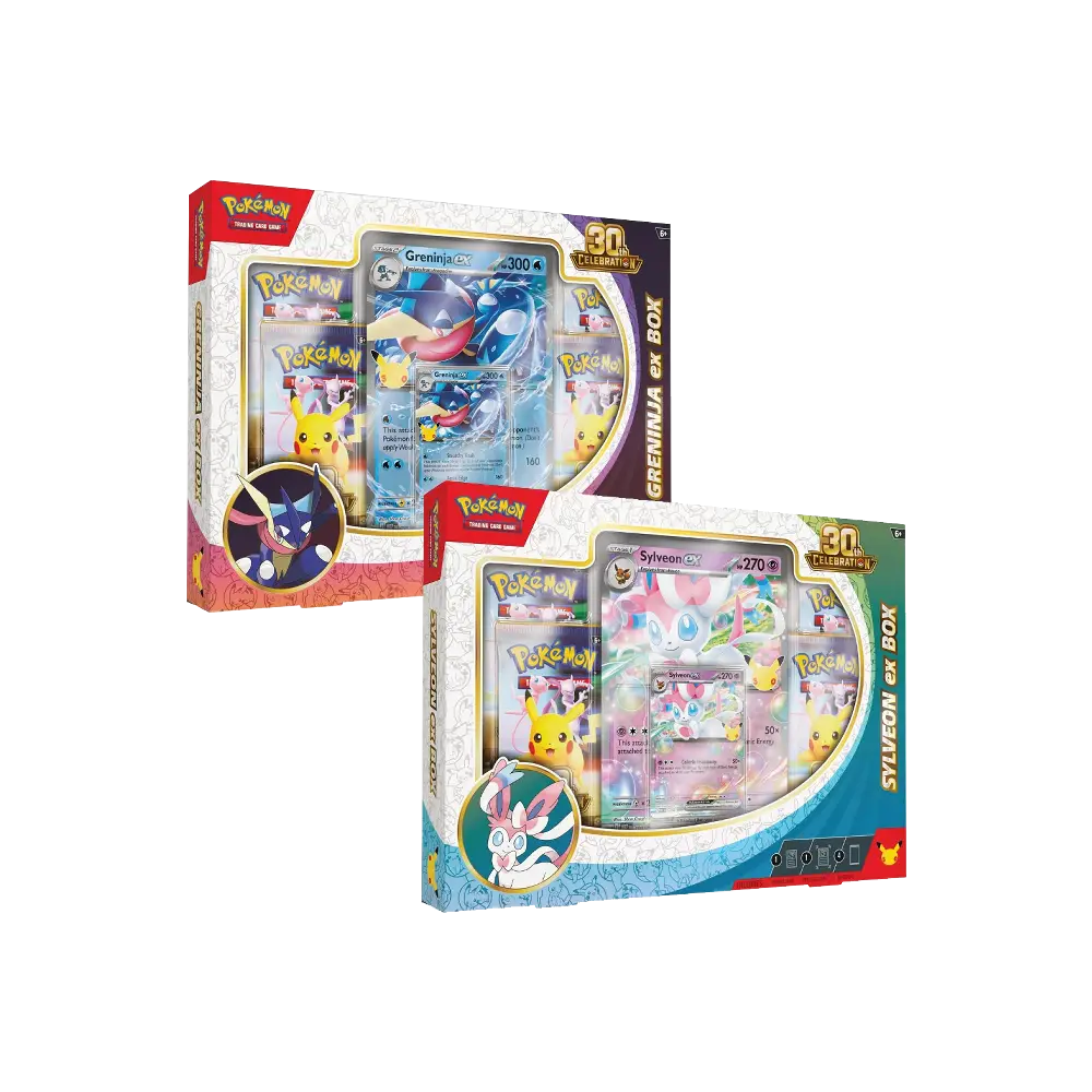 Pokemon 30th Celebration ex Box SET RELEASE DATE 9/16/2026