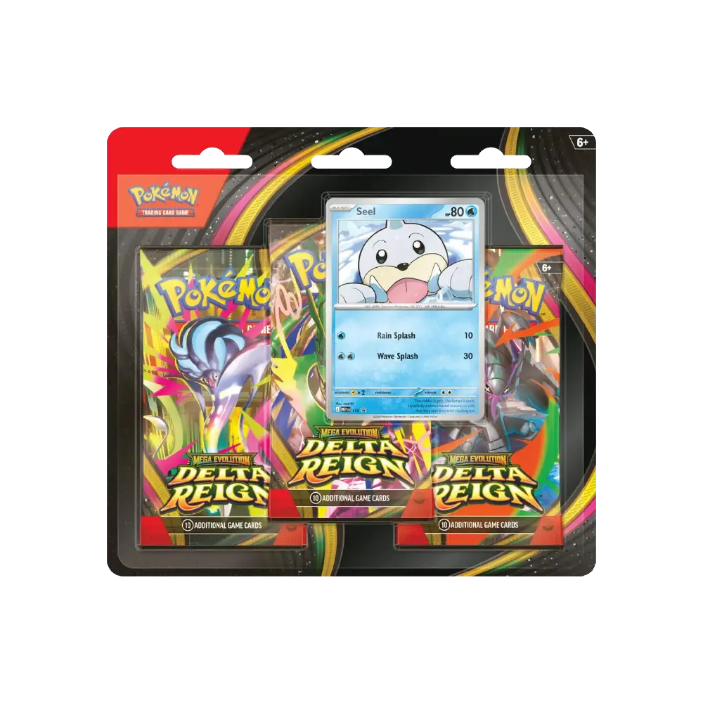 Pokemon Delta Reign 3 Pack Blister [Seel] RELEASE DATE 11/06/2026