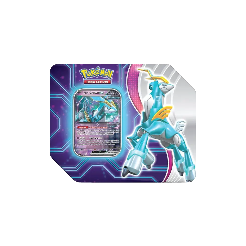 Pokemon Paradox Destinies Tin [Iron Crown ex]