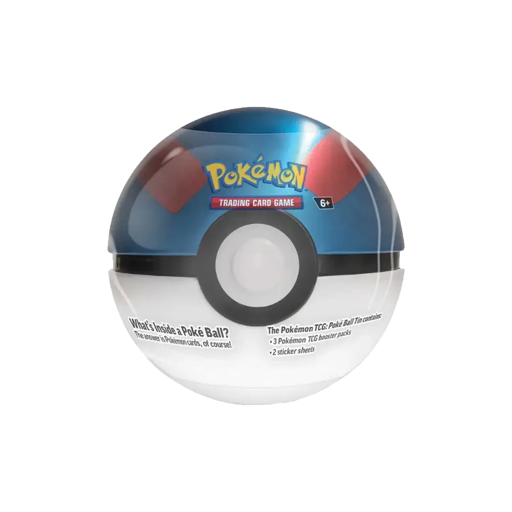 Pokemon Poke Ball Tin Great Ball E25