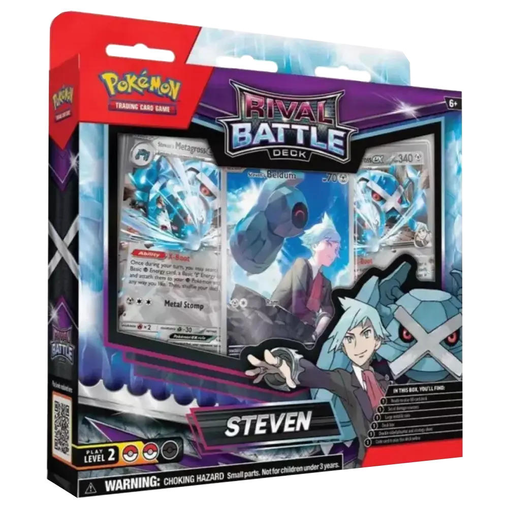 Pokemon Rival Battle Deck Steven
