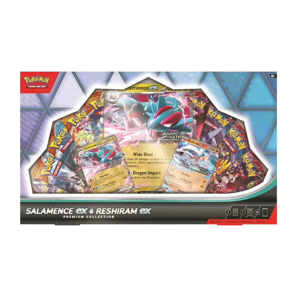 Pokemon Salamence ex & Reshiram ex Premium Collection