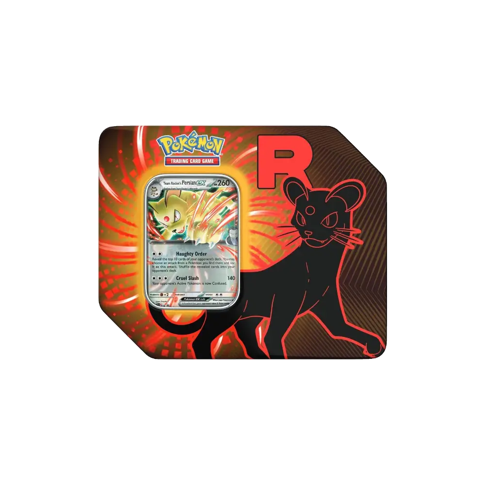 Pokemon Team Rocket Tin [Team Rocket's Persian ex]