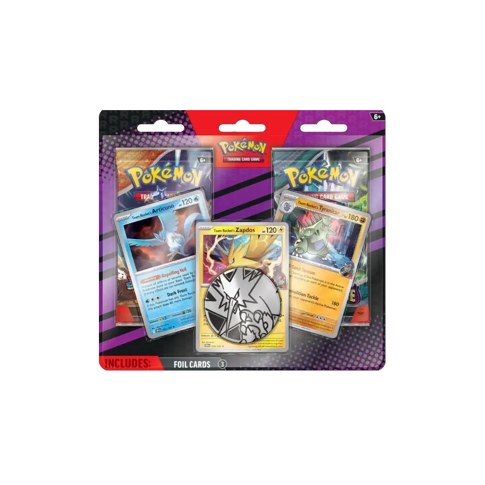 Pokemon 2-Pack Blister Pack [Team Rocket's Articuno, Zapdos & Tyranitar]