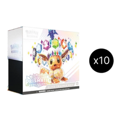 Pokemon Prismatic Evolutions Elite Trainer Box Case