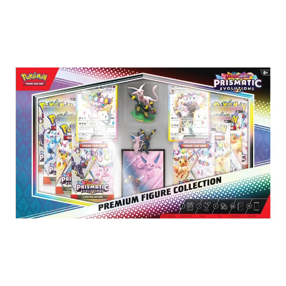 Pokemon Prismatic Evolutions Premium Figure Collection RELEASE DATE 9/26