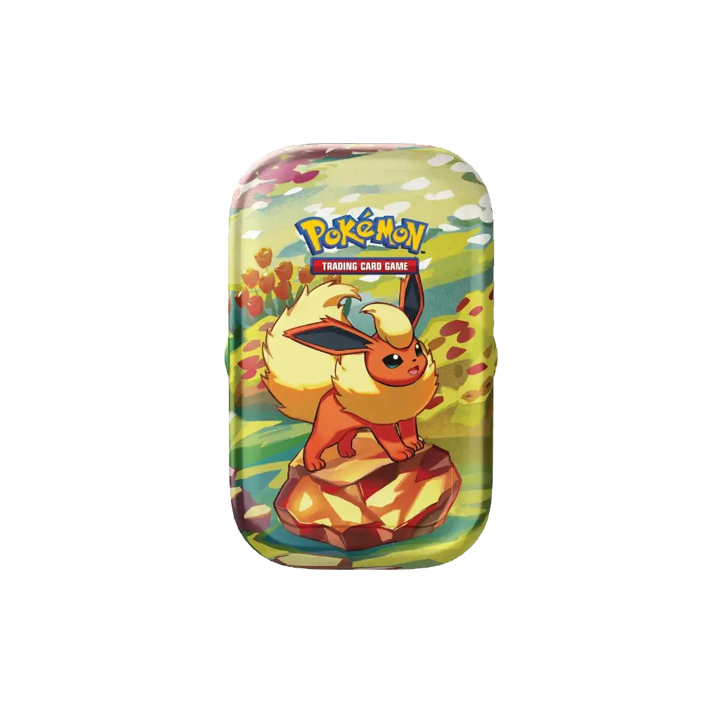 Pokemon Prismatic Evolutions Mini Tin [Flareon]
