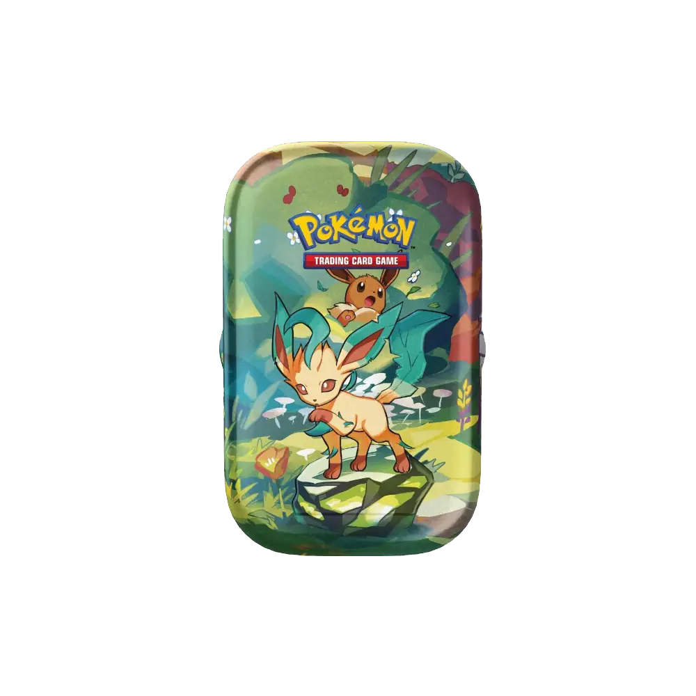 Pokemon Prismatic Evolutions Mini Tin [Leafeon]