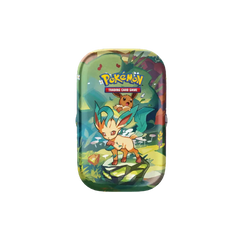 Pokemon Prismatic Evolutions Mini Tin [Leafeon]