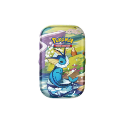 Pokemon Prismatic Evolutions Mini Tin [Vaporeon]