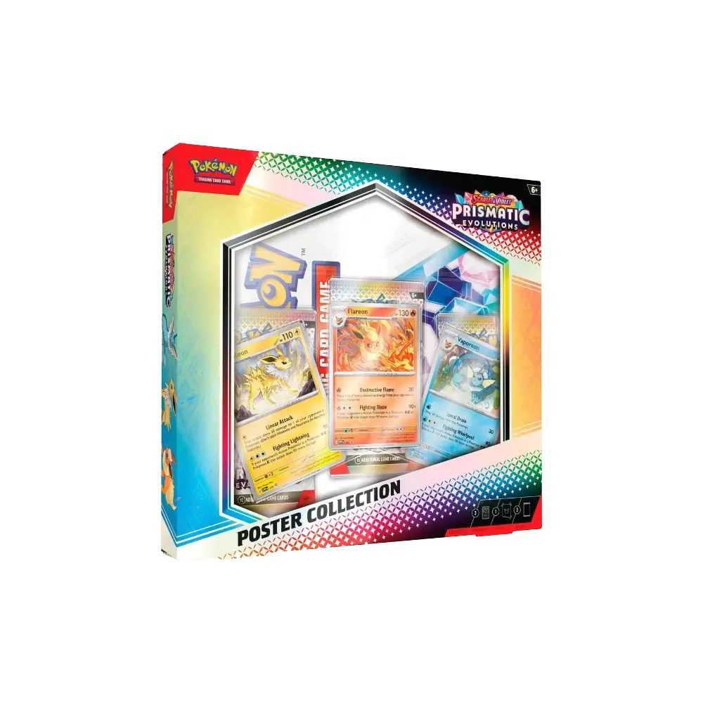 Pokemon Prismatic Evolutions Poster Collection
