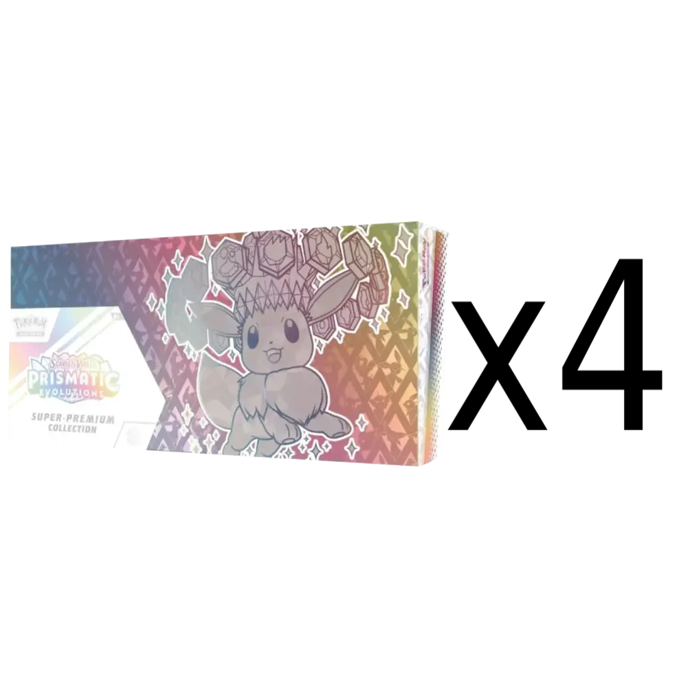 Pokemon Prismatic Evolutions Super Premium Collection CASE